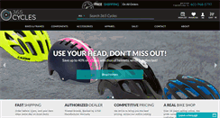 Desktop Screenshot of 365cycles.com
